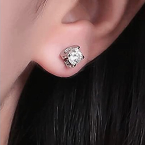 GRA CERTIFIED BRILLIANT CUT 2ct DIAMOND EARRINGS - Picture 11 of 11